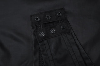 slim high necked long sleeved jumpsuit