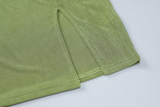 sexy backless strap tie slim dress