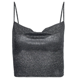Crop navel exposed small vest top