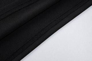 Slim thin suspenders exposed back dress