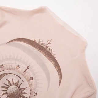 Long sleeved mesh thin top