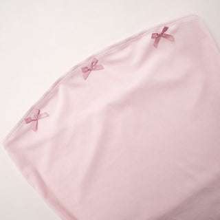 bow decorative solid tube top