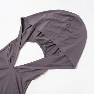 solid hooded short skirts