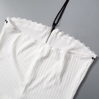 Binding Tie Tie Sleeveless Trust Top