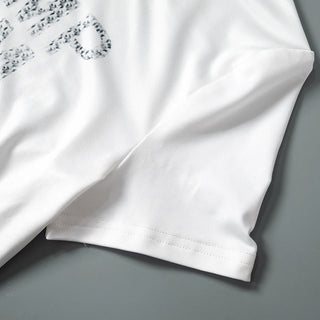 White Dump him Short Top