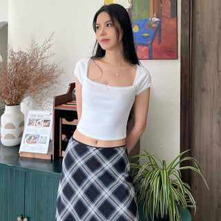 lace bow tie rope top