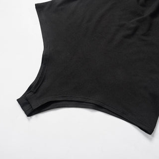 Bow round neck sleeveless top