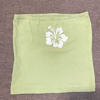 flowers high street y2k tube top