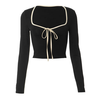 sweet short -sleeved top