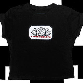 knitted short sleeved T shirt top