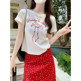 Half-Sleeve Loose Top