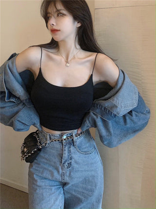 small vest top with chest pad