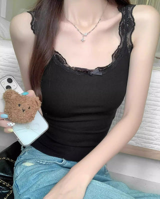 Lace Camisole pink Inner Top