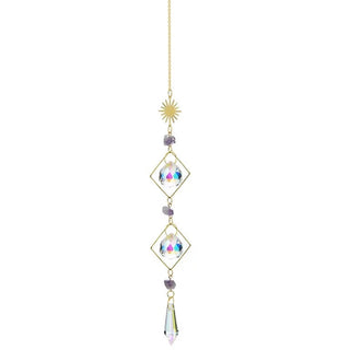 Crystal Moon Suncatcher