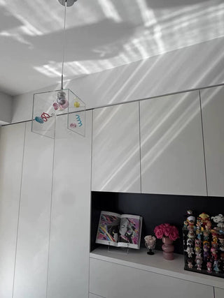 Modern Square Glass Pendant Light