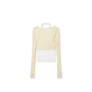 Cloud Beige Ballerina Knight Knitwear
