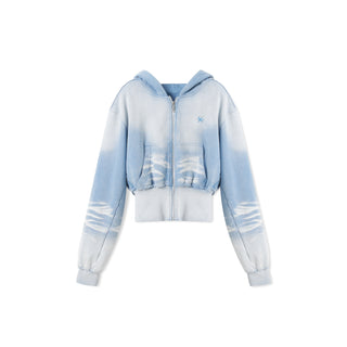 Cropped Equestrian Hoodie