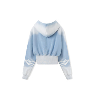 Cropped Equestrian Hoodie