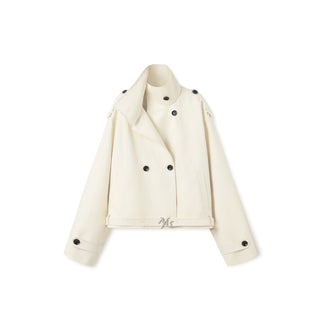 Biker-Inspired Trench Coat