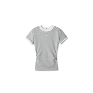 Classic Crested Mock Neck Tee