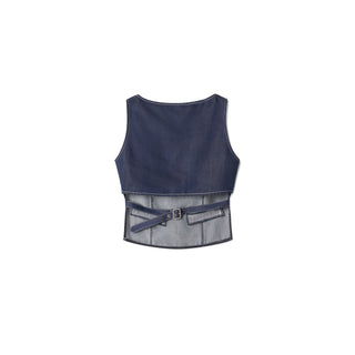 Coastal Denim Vest