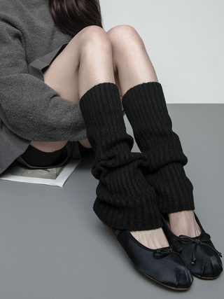 Wool blend legwarmers