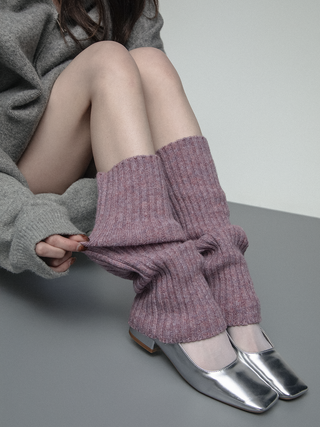 Wool blend legwarmers