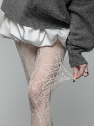 Vintage lace stockings