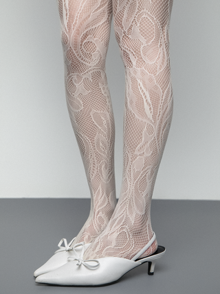 Vintage lace stockings