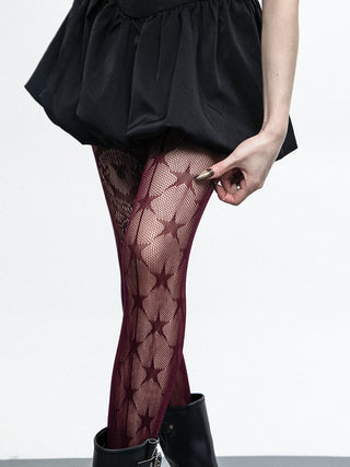 Star fishnet stockings