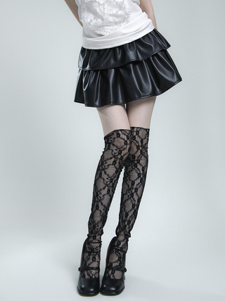 Ballet lace stockings