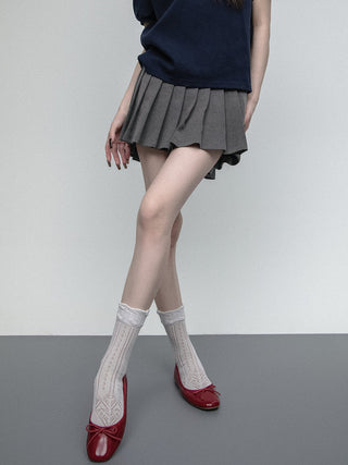 French lace socks