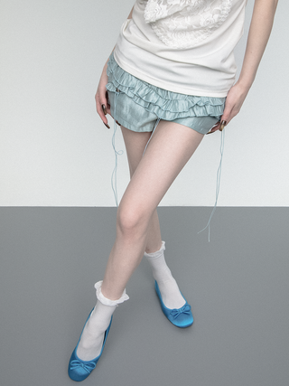 Heart button socks