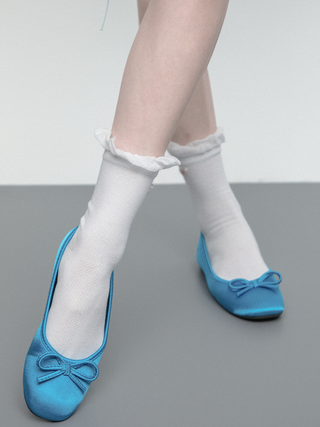 Heart button socks