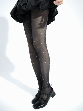 Glitter dot stockings