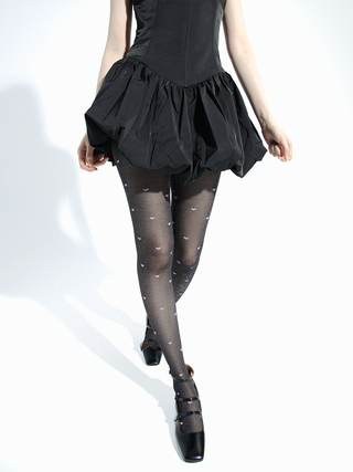 Glitter dot stockings