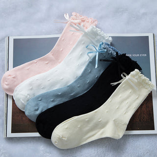Polka dot socks