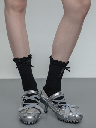 Polka dot socks