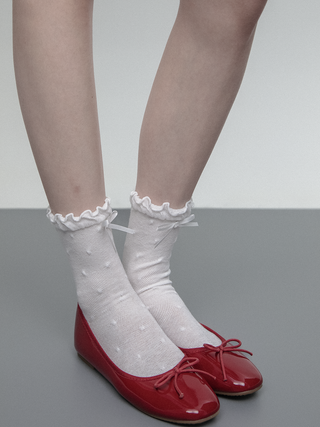 Polka dot socks