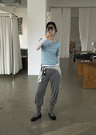 (2 colors) Leg warmer pants