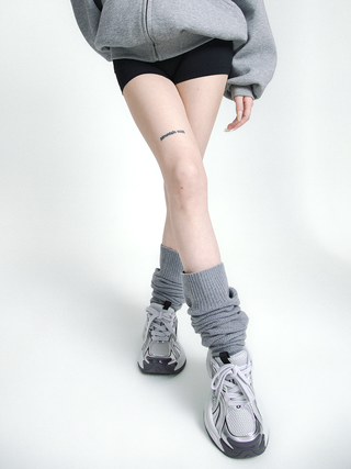 Thick Over-The-Knee Pile Socks