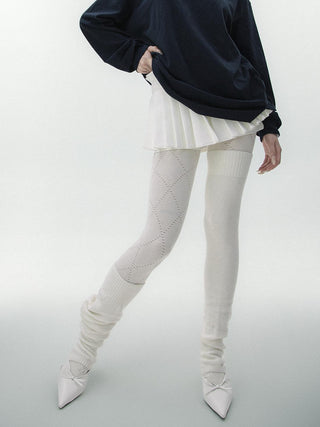 Thick Over-The-Knee Pile Socks