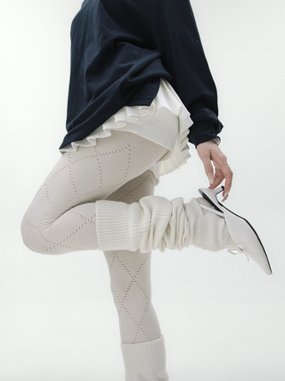 Thick Over-The-Knee Pile Socks