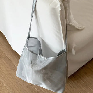 Mesh shoulder bag