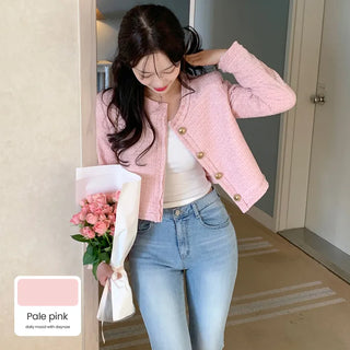 French tweed jacket (6 colors)