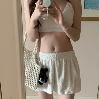 Terry Bikini Swimsuit Shorts