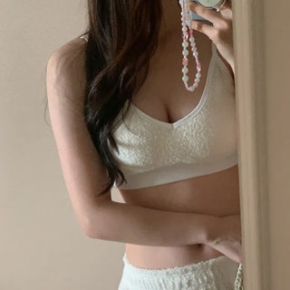 Terry Bikini Swimsuit Top
