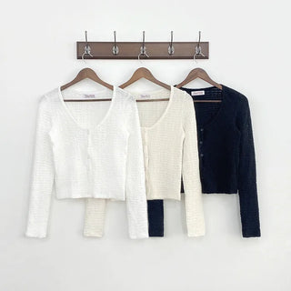 Lace layered cardigan (3 colors)