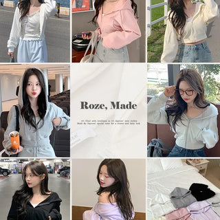 Pile Cropped Hoodie (7 colors)