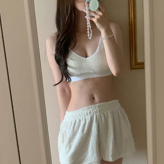Terry Bikini Swimsuit Top